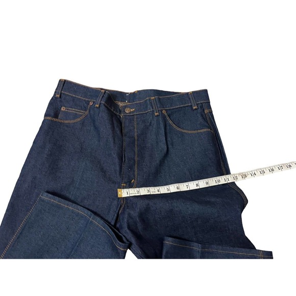 Vintage Levi's Movin On Jeans Mens Size 38x34 Blue Dark Wash NWT Deadstock - Picture 6 of 8